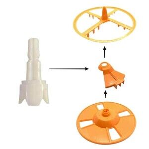 4 Pieces Repacement Parts Compatible w/ Baby Brezza Formula Pro Advanced FRP0046
